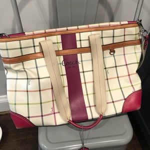 Large Authentic Coach Messenger/Laptop/Diaper Bag